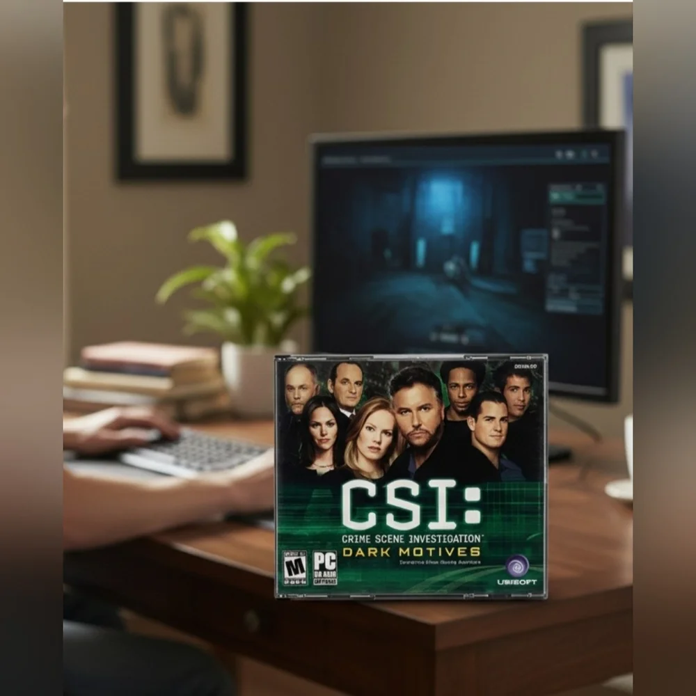 CSI: Crime Scene Investigation Dark Motives (PC CD-ROM 2004) Ubisoft Interactive
